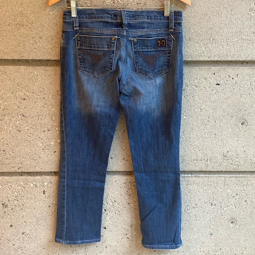 Joe’s Jeans Slim Straight Crop Jean Maude Wash